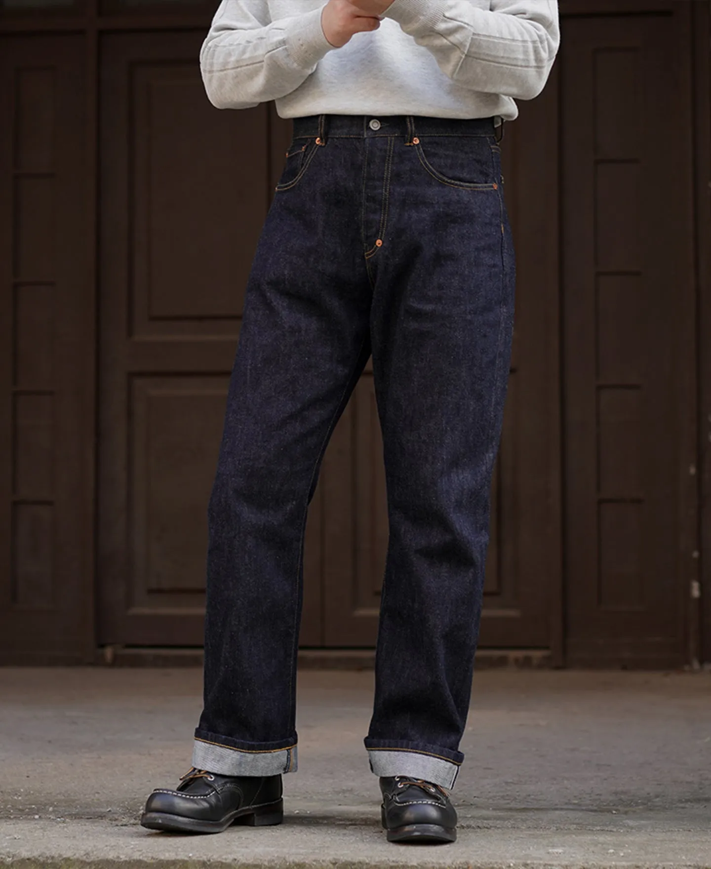 14.5 oz Selvedge Denim Bootcut Jeans