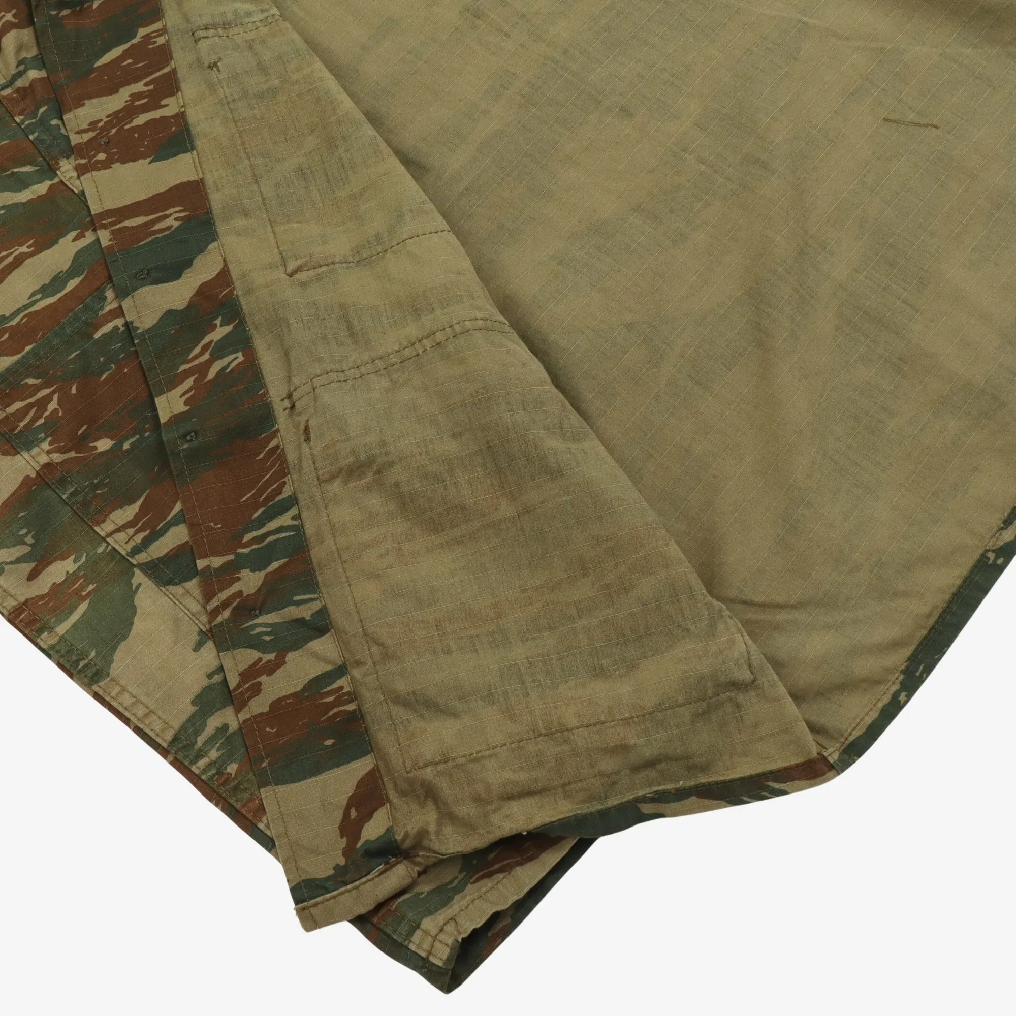 1980s Greek Army Jacket - Lizard Camo