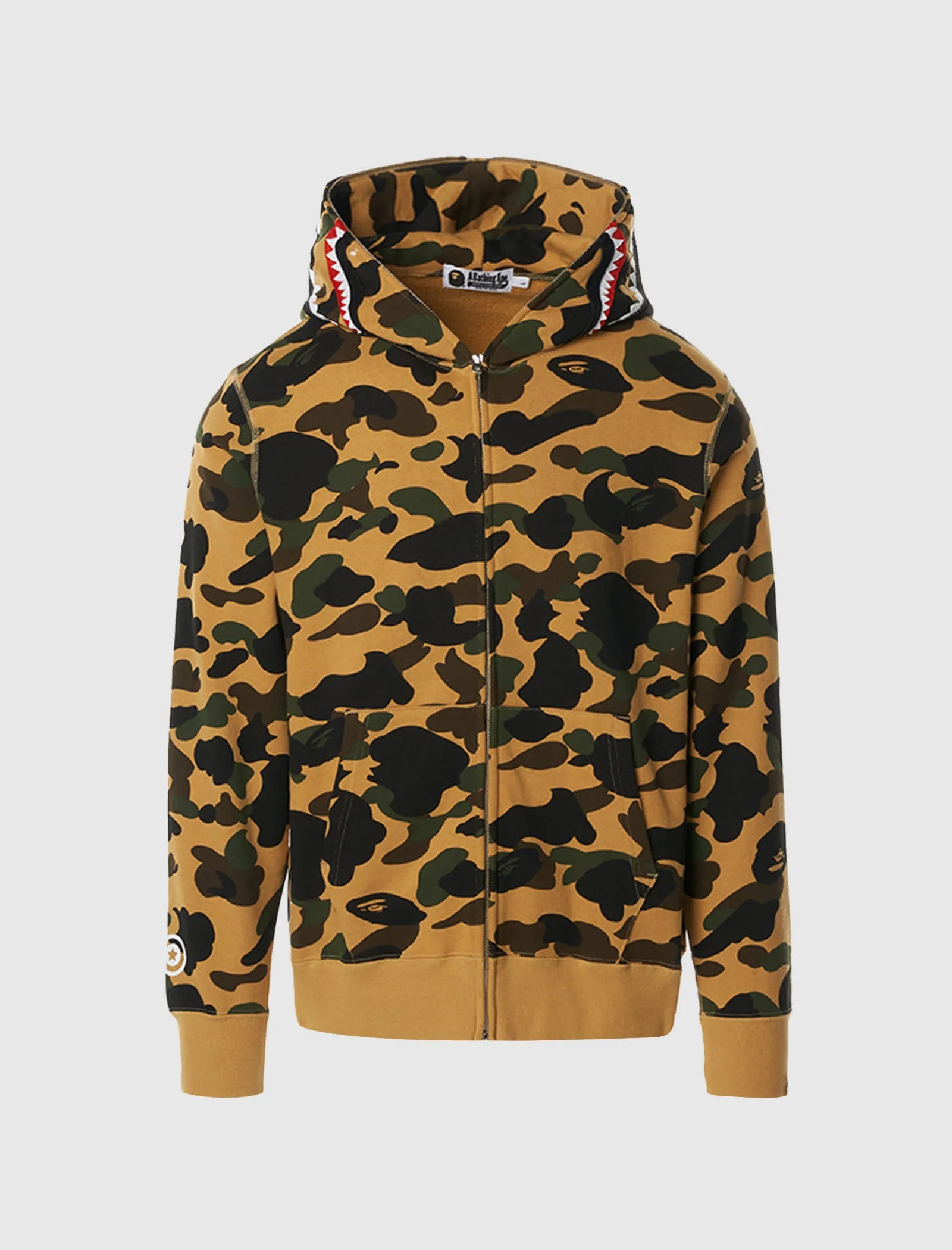 1ST CAMO SHARK HOODIE