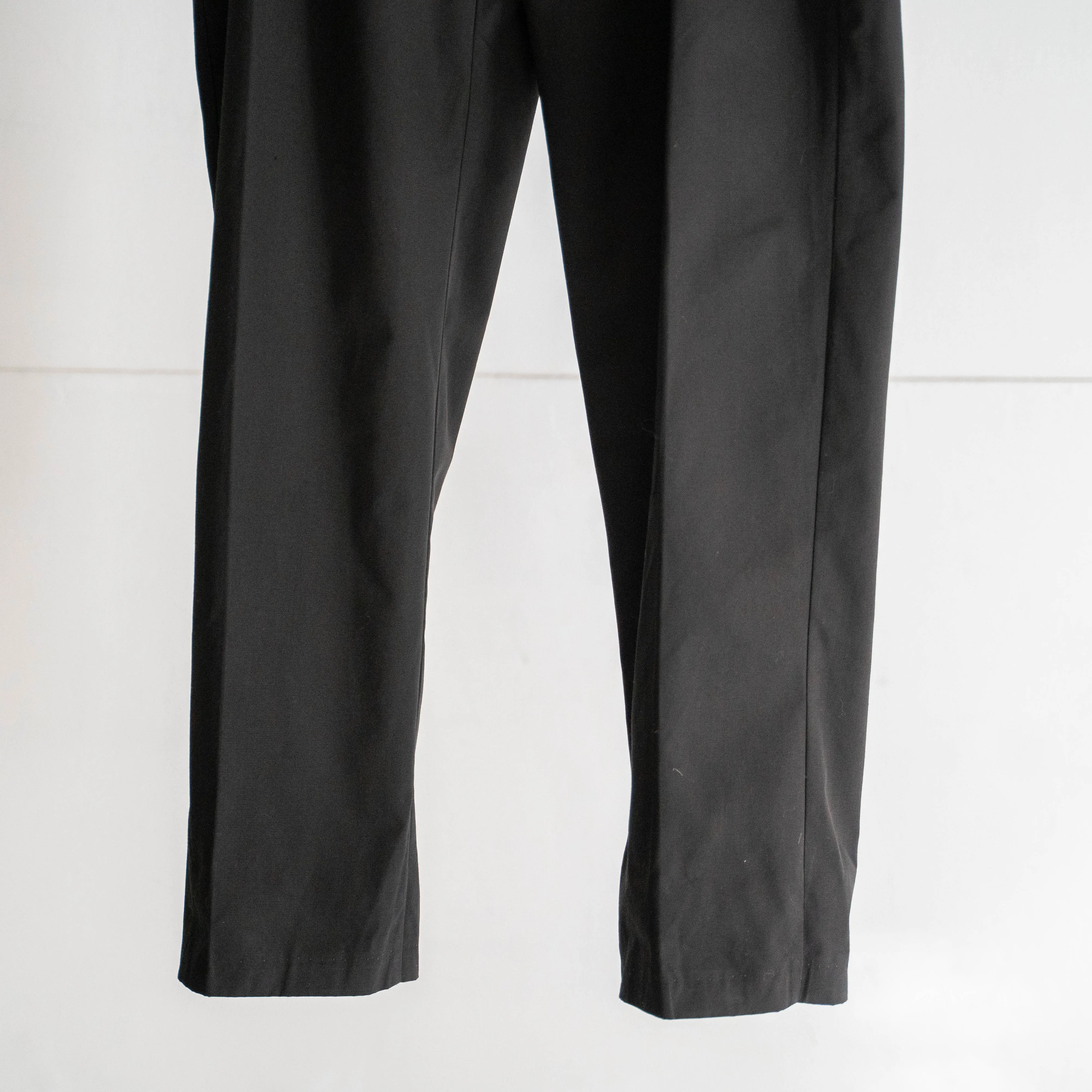 2000s Romanian military black color chino slacks