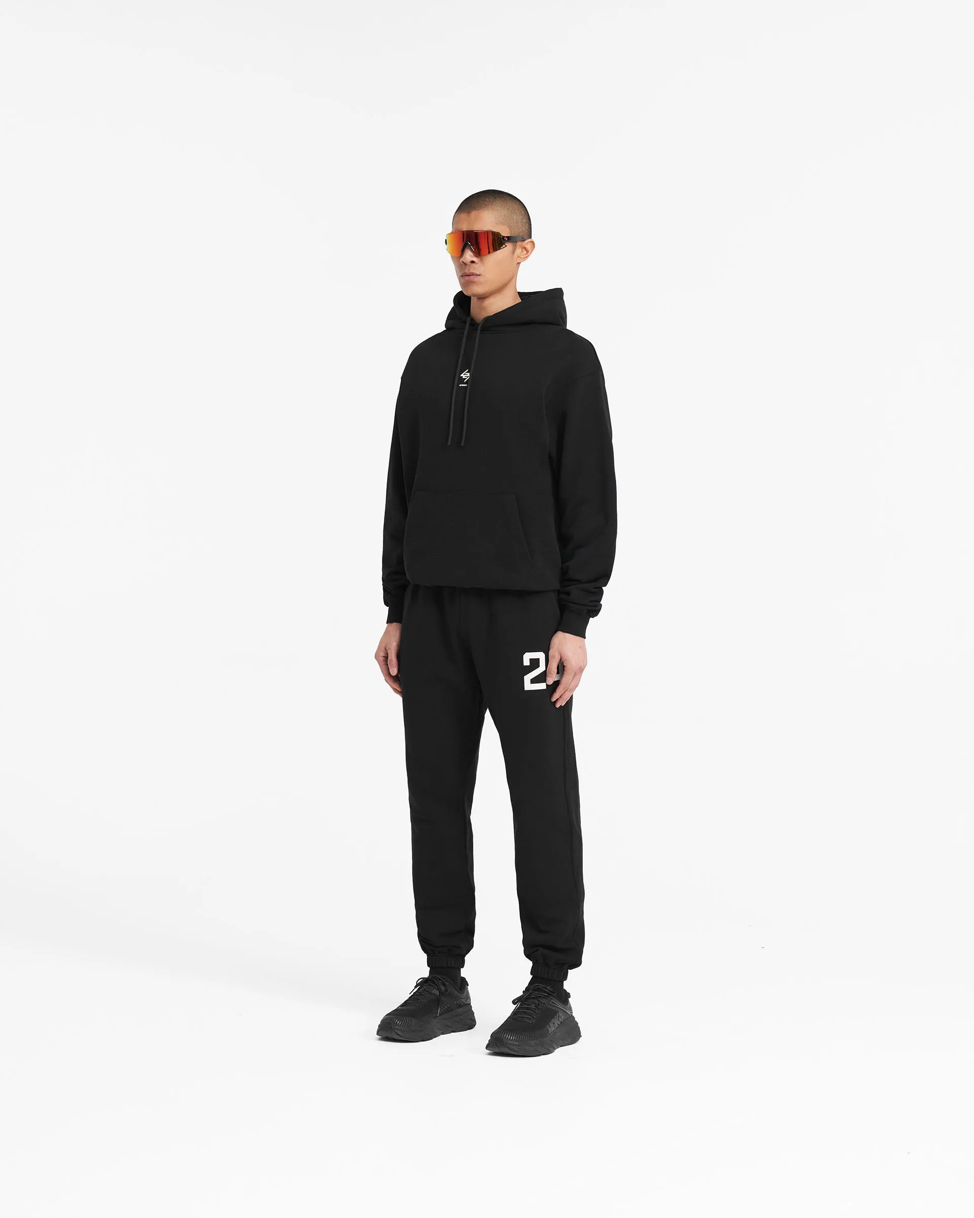 247 Oversized Hoodie - Jet Black