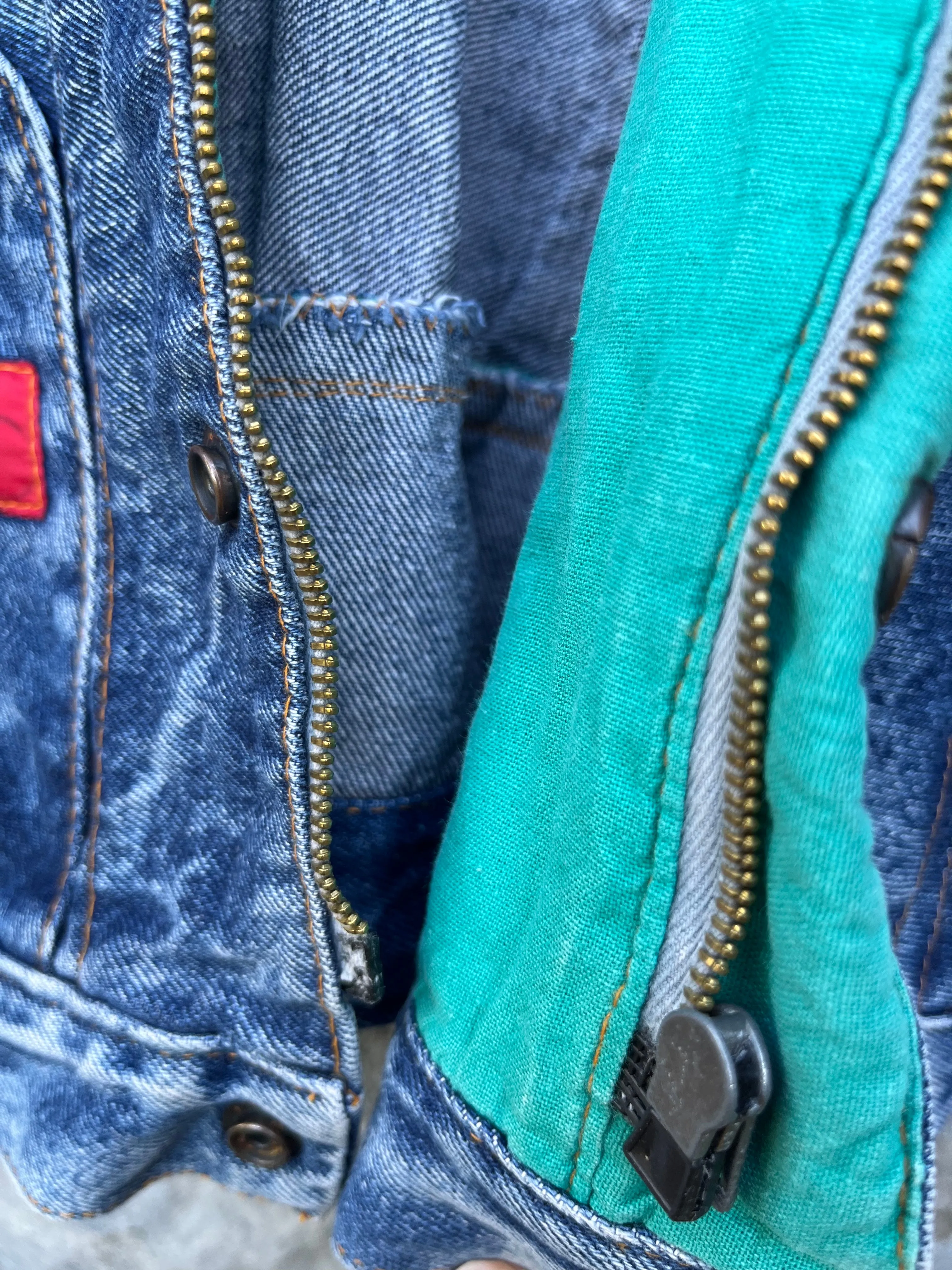 80s denim jacket  3y (98cm)