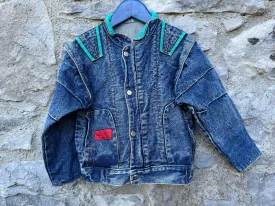 80s denim jacket  3y (98cm)