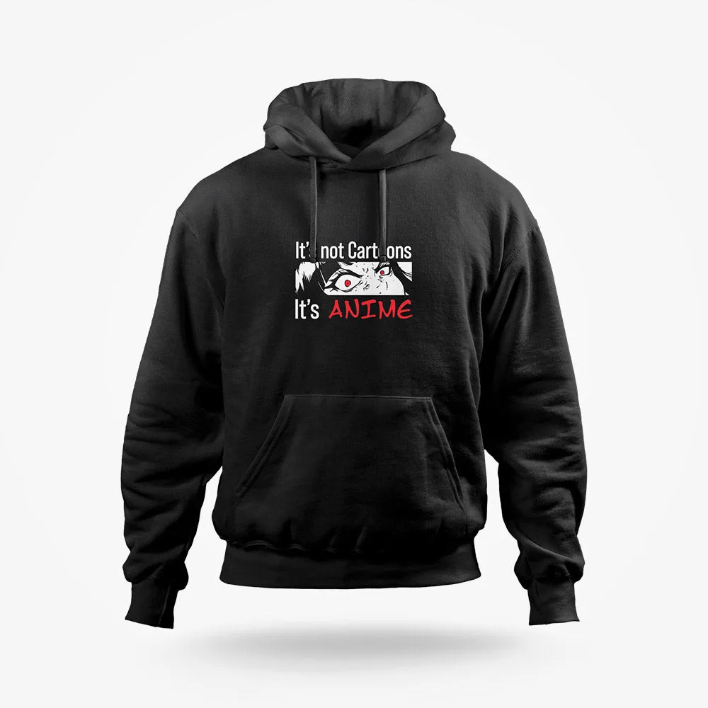 Anime Not Cartoon Hoodie