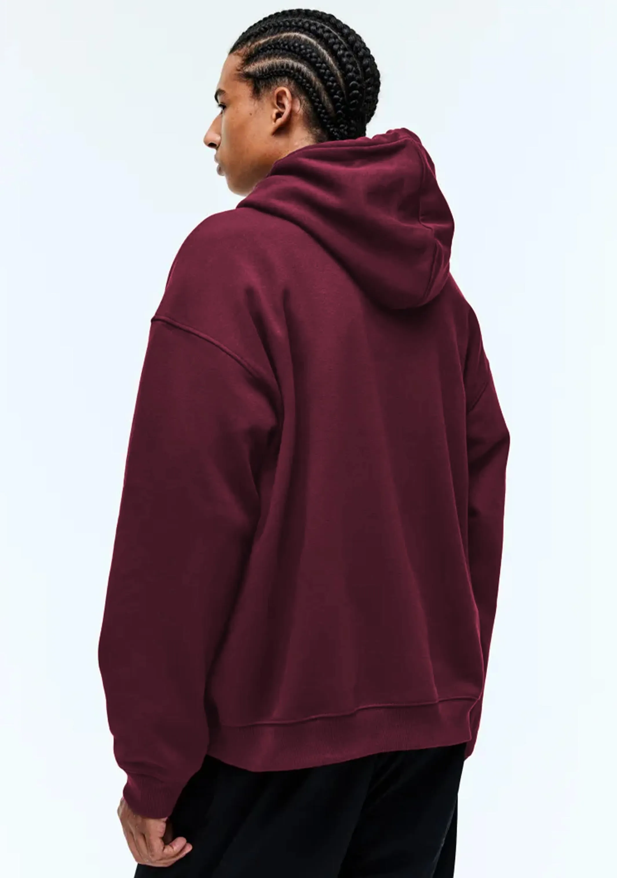 AS Roma Mens Perth Tour Hoodie <br> ASR124AA Maroon