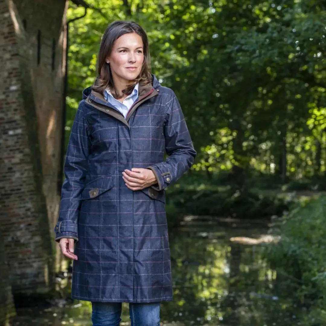 Baleno Twyford Ladies Printed Tweed Coat