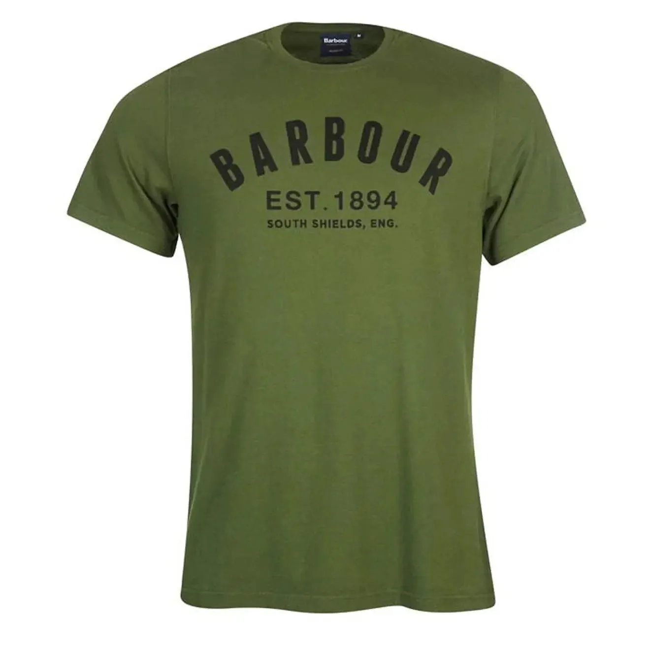 Barbour Essential Ridge Logo T-Shirt Olive