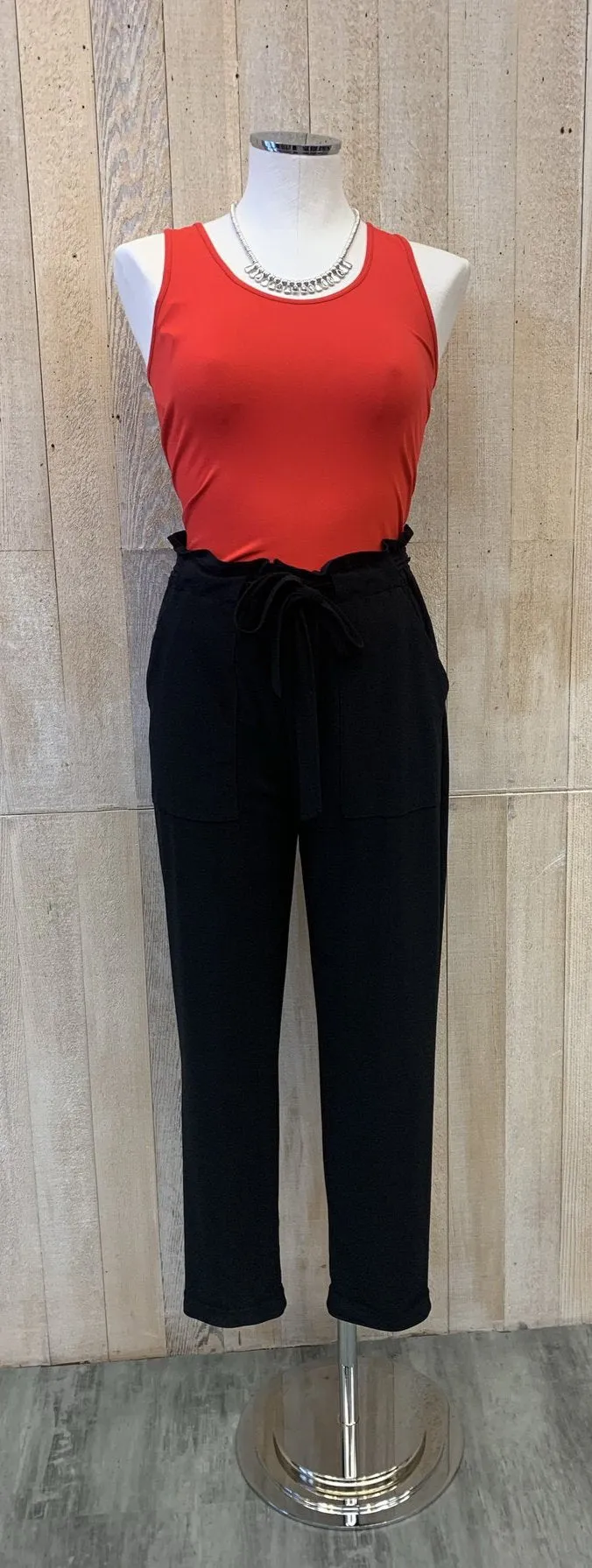 Belted Ankle Pant