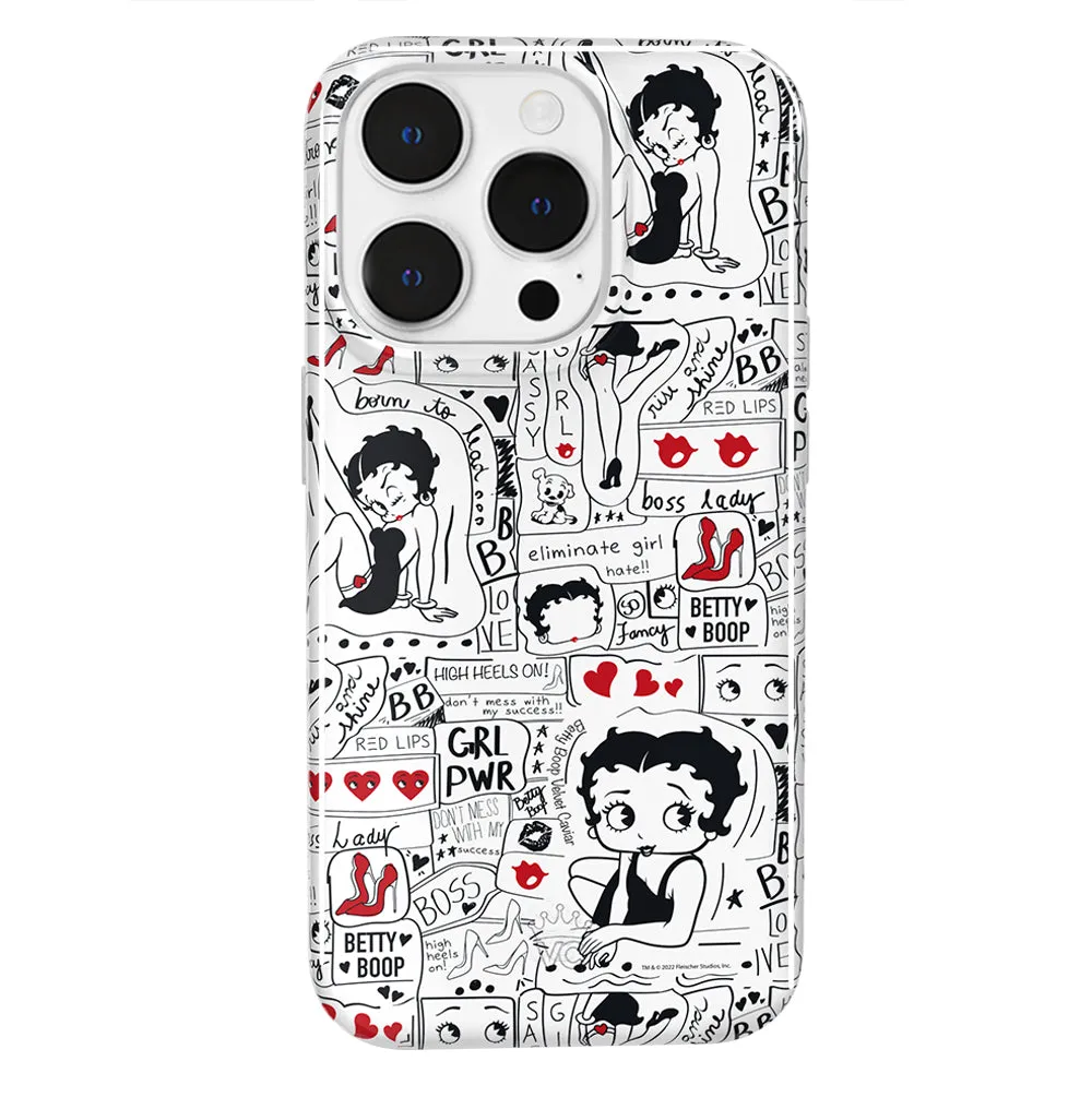 Betty Boop Girl Power iPhone Case