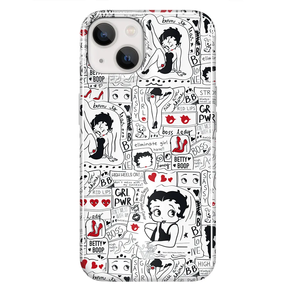 Betty Boop Girl Power iPhone Case