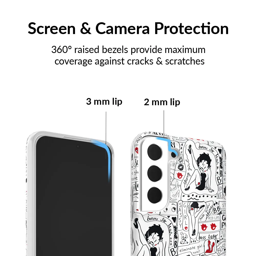 Betty Boop Girl Power Samsung Case