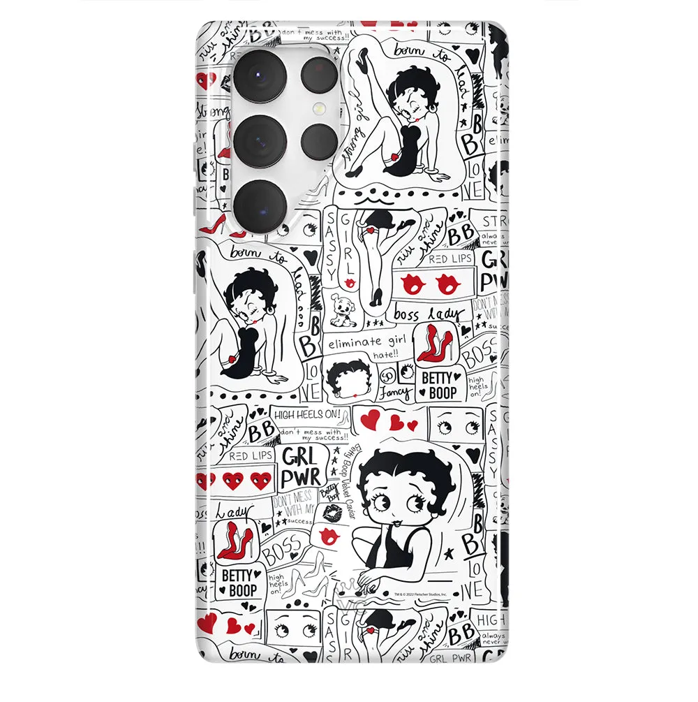 Betty Boop Girl Power Samsung Case