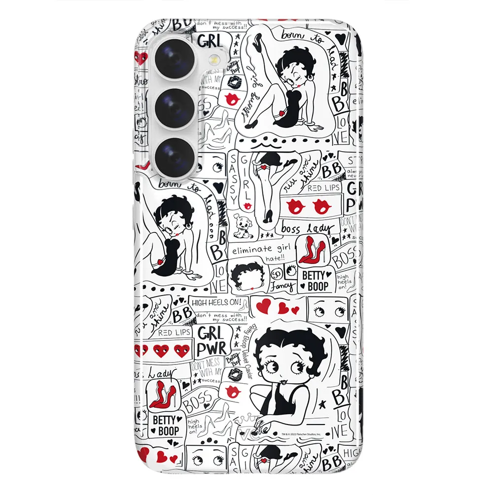 Betty Boop Girl Power Samsung Case