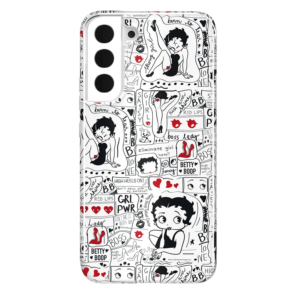 Betty Boop Girl Power Samsung Case