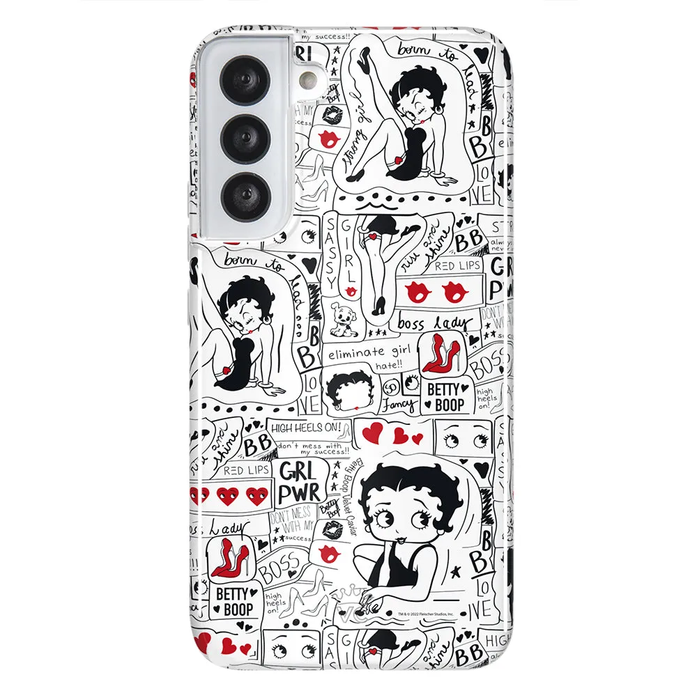 Betty Boop Girl Power Samsung Case