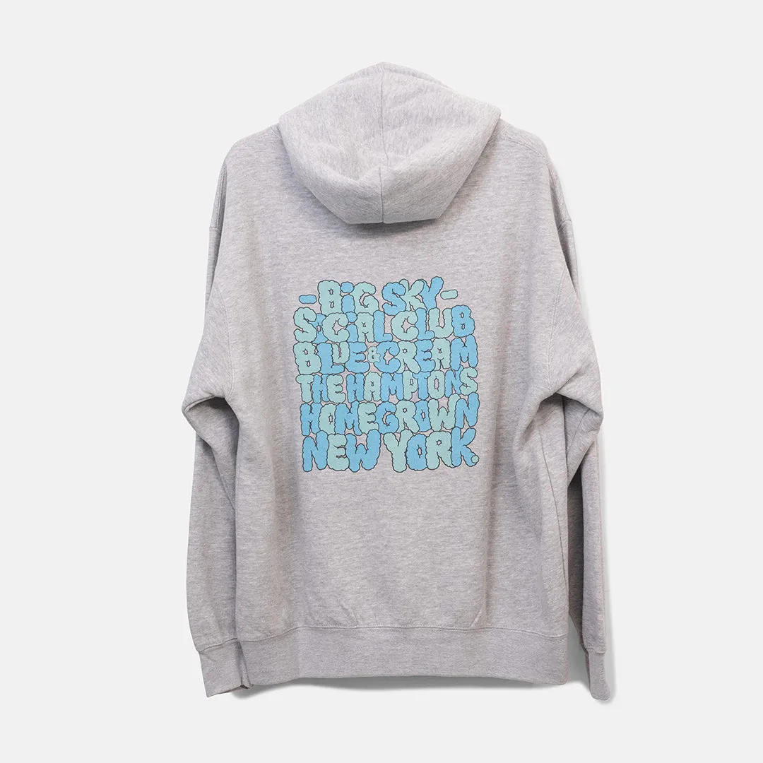 Big Sky Wizard Hoodie Grey