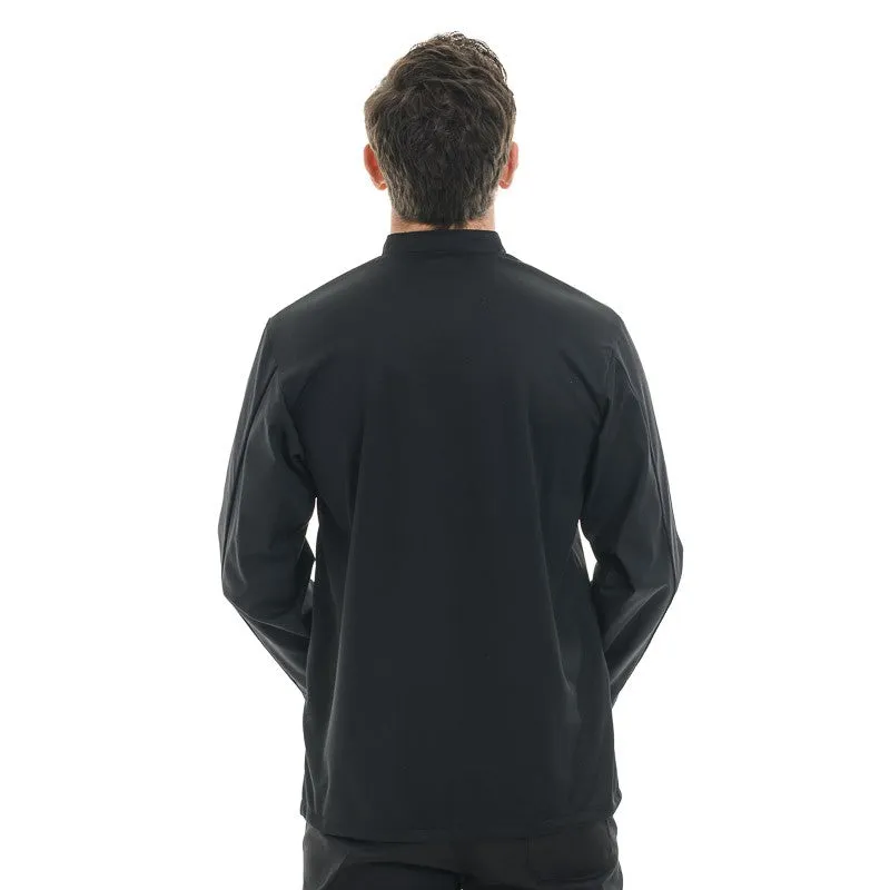 Black Long Sleeve Chef Coat - MANELLI