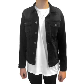 Blend Mens Noir Denim Jacket - 20707669-SALE-