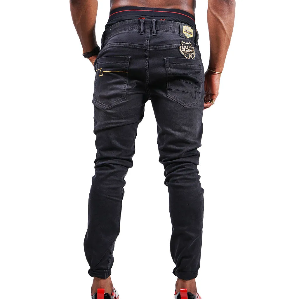 Bogart Man Gold Collection Jet Black Slim Fit Jean