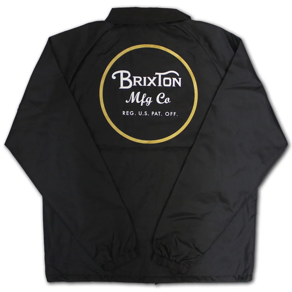 Brixton Wheeler Coach Jacket Black