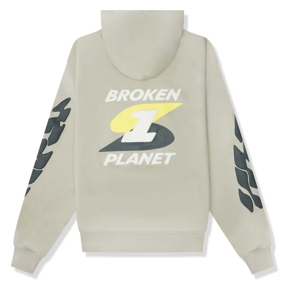 Broken Planet Market Beyond The Limits Hoodie Stone Grey