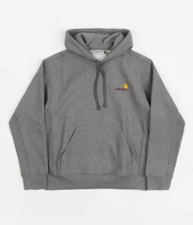 Carhartt American Script Hoodie - Dark Grey Heather