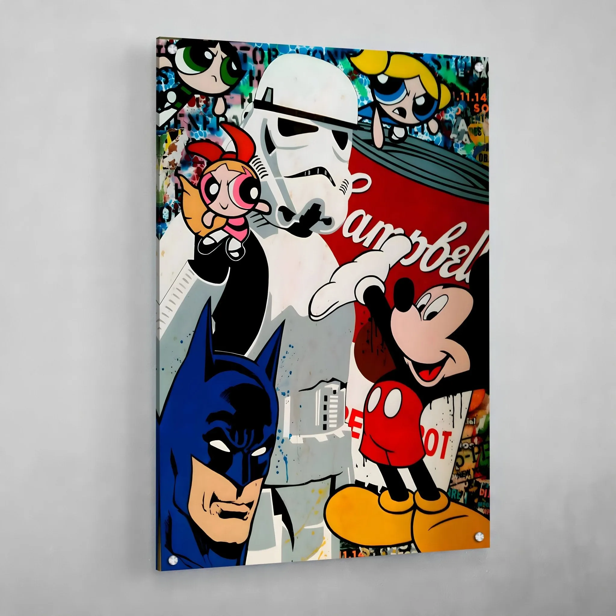 Cartoon Canvas Wall Art