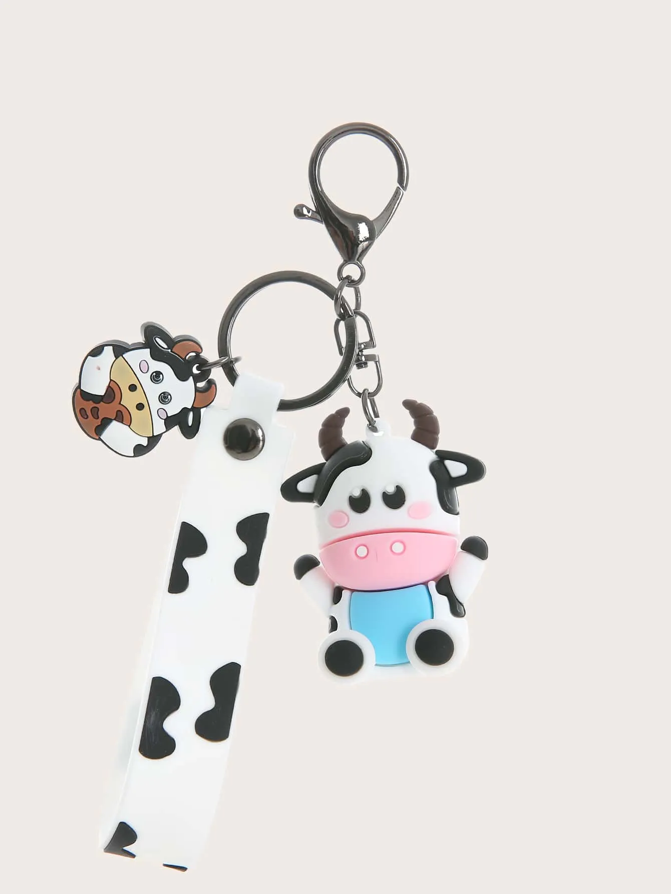 Cartoon Cow Decor Bag Charm