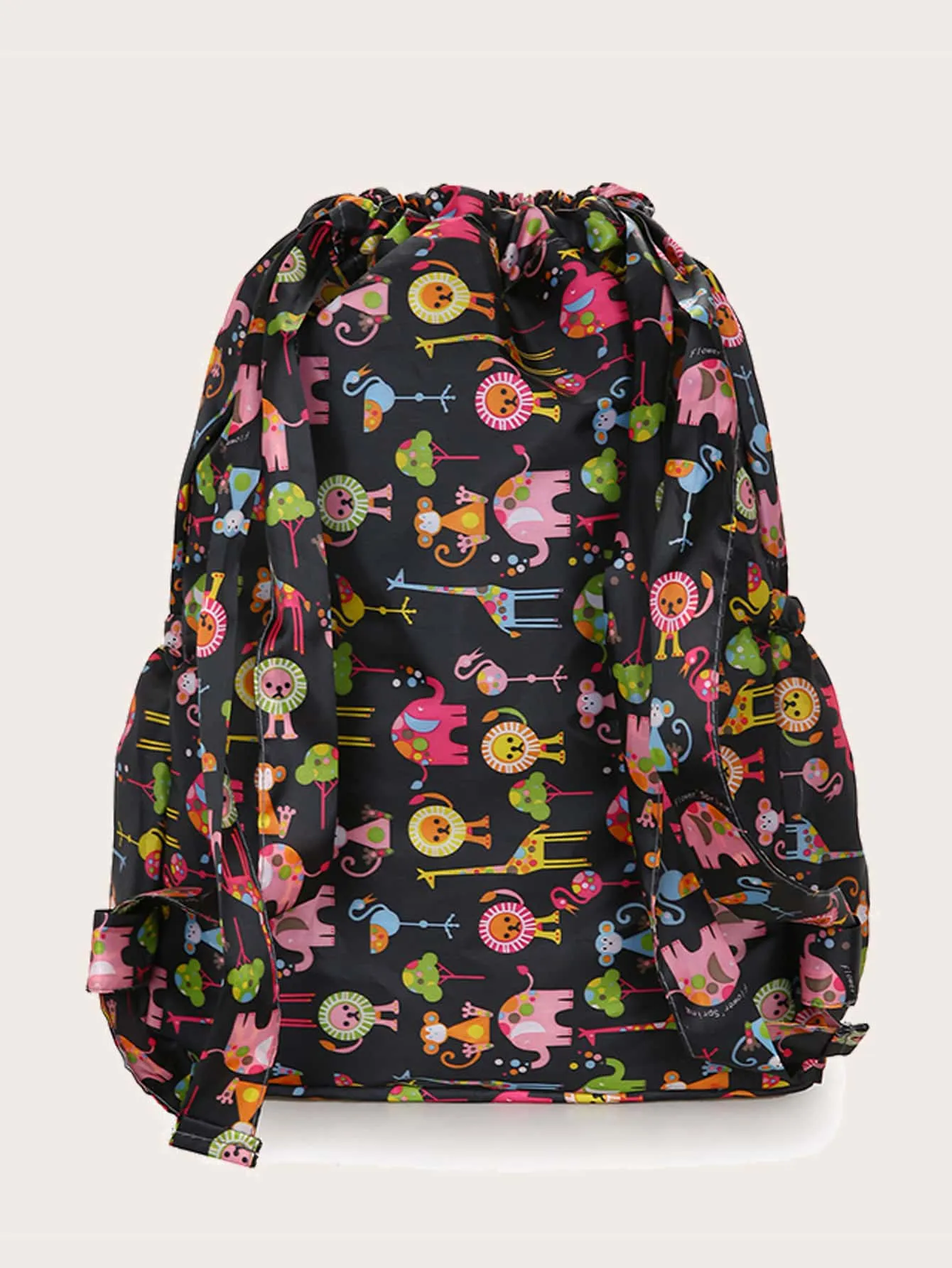 Cartoon Graphic Drawstring Backpack