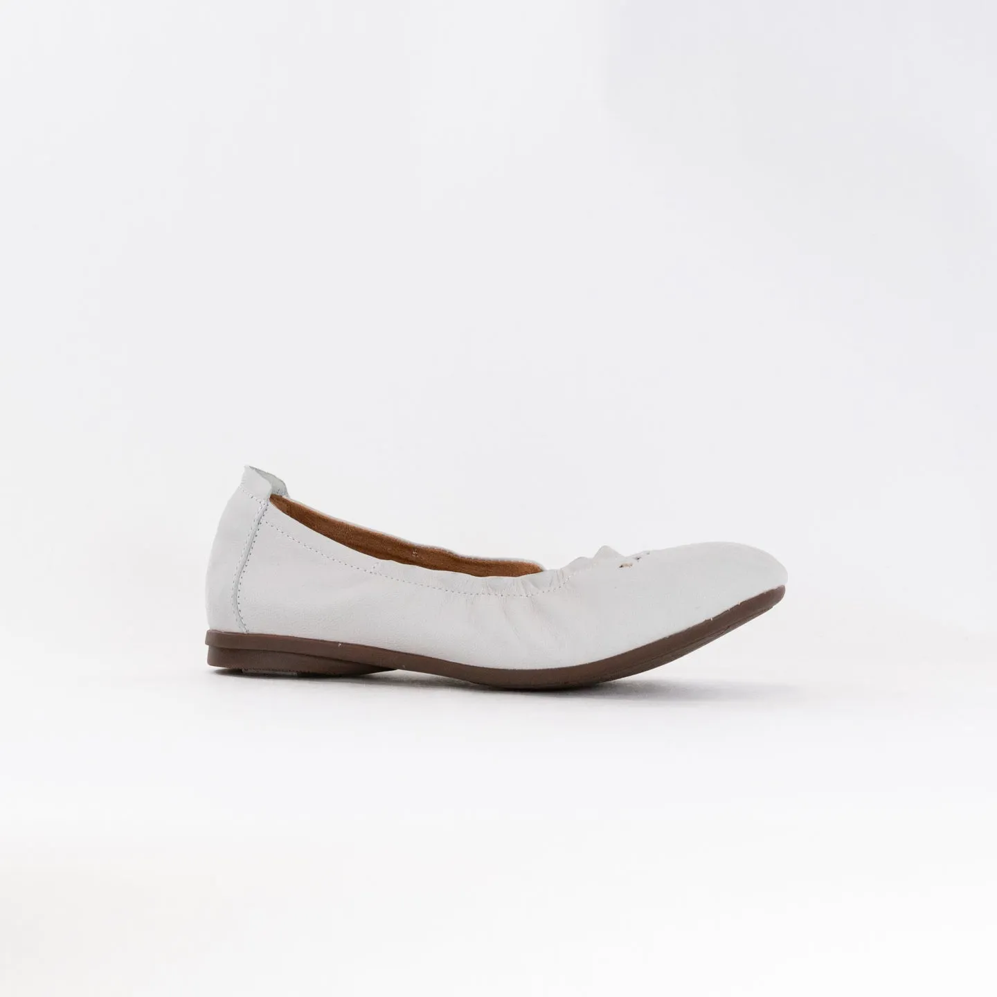 Clarks Rena Hop (Women's) - White Leather