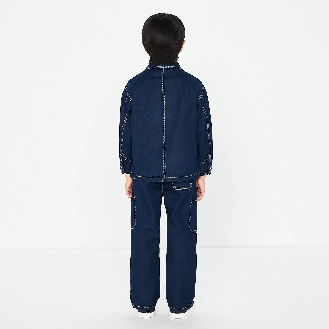 Cotton Kapok Denim Jacket (5-14Y)