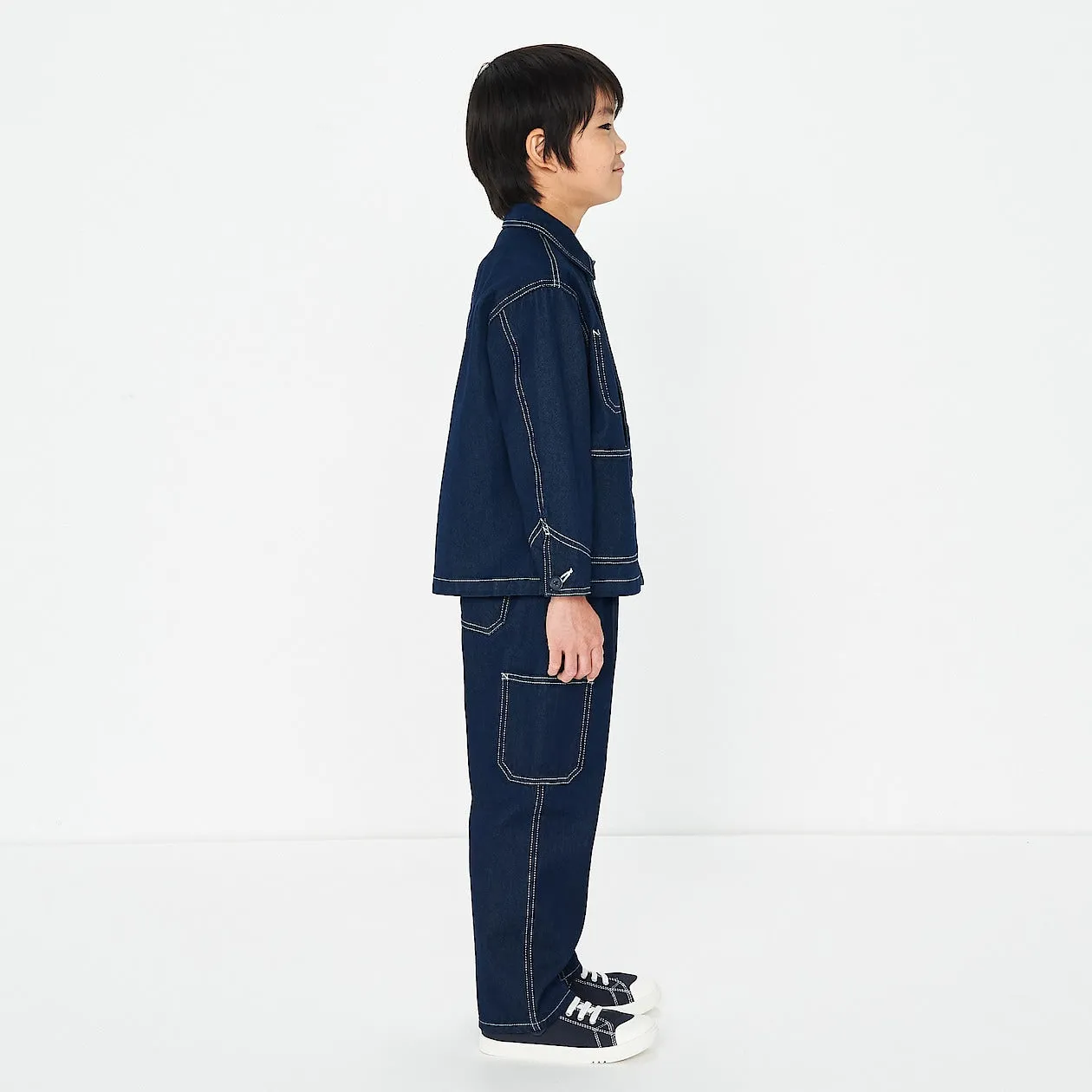 Cotton Kapok Denim Jacket (5-14Y)