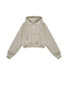 Cropped hoodie