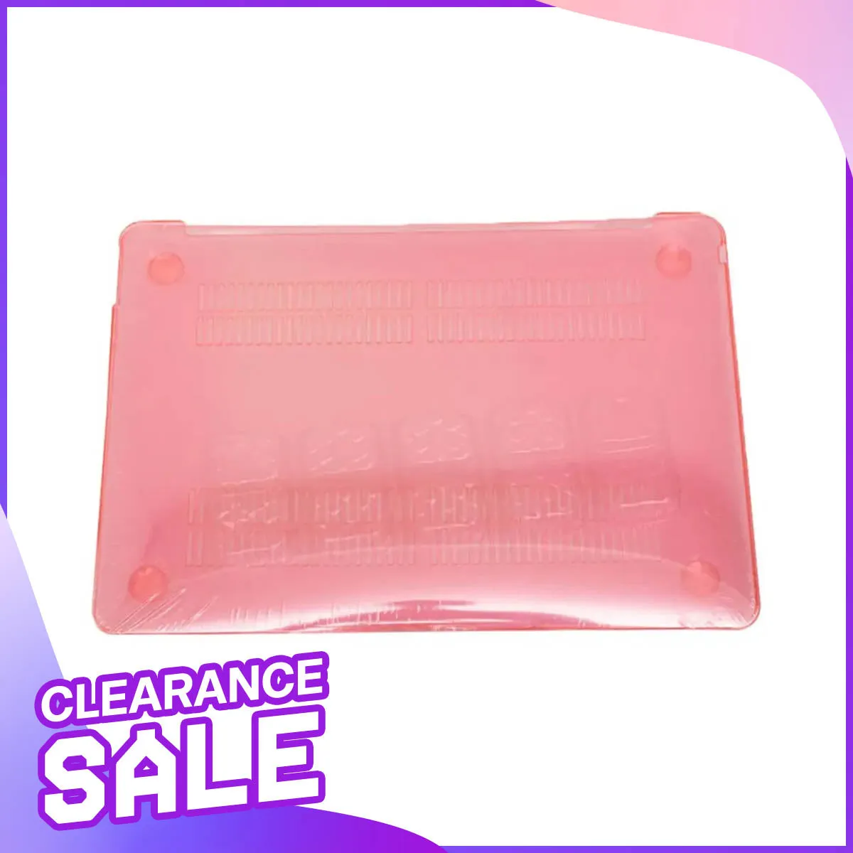 Crystal Pink Hardshell for Macbook Air 13” (2018/2019)