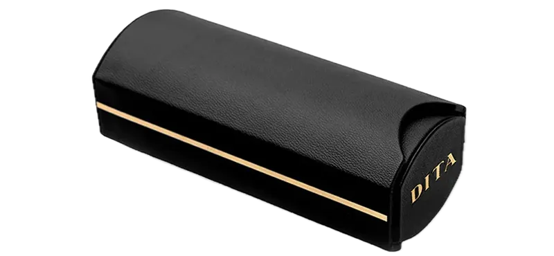 Dita Leather Large Hardshell Eyewear Case