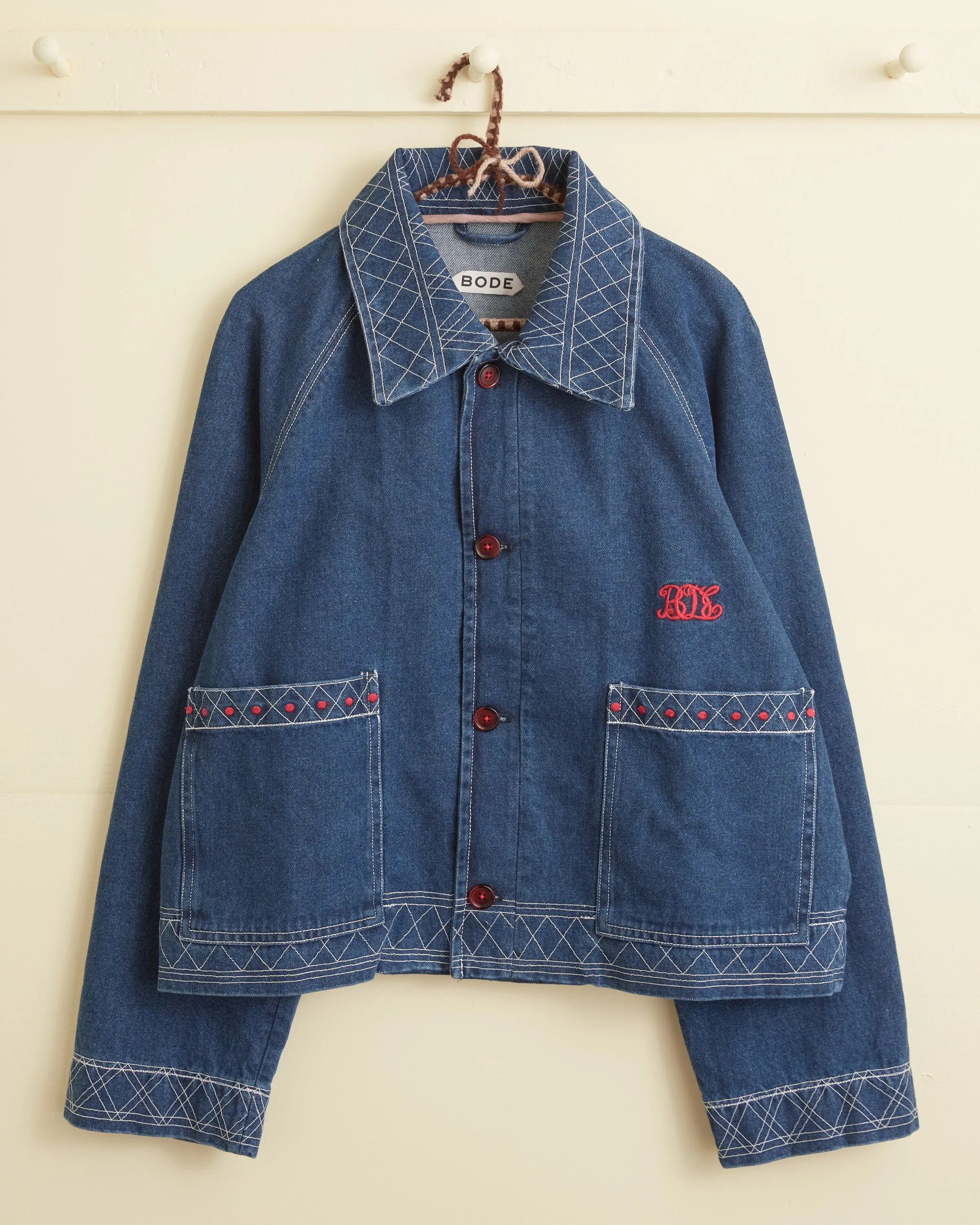 Embroidered Denim Jacket