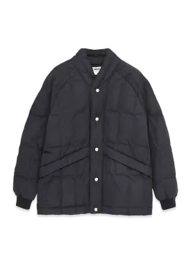 Feather Downs Cordura Ripstop Coat - Navy