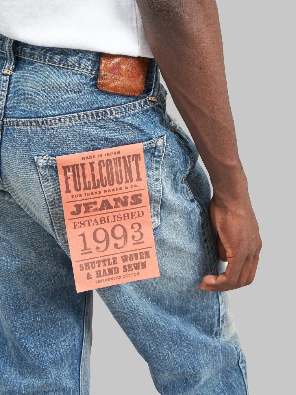 Fullcount 0105 13.7oz Dartford Wide Straight Jeans