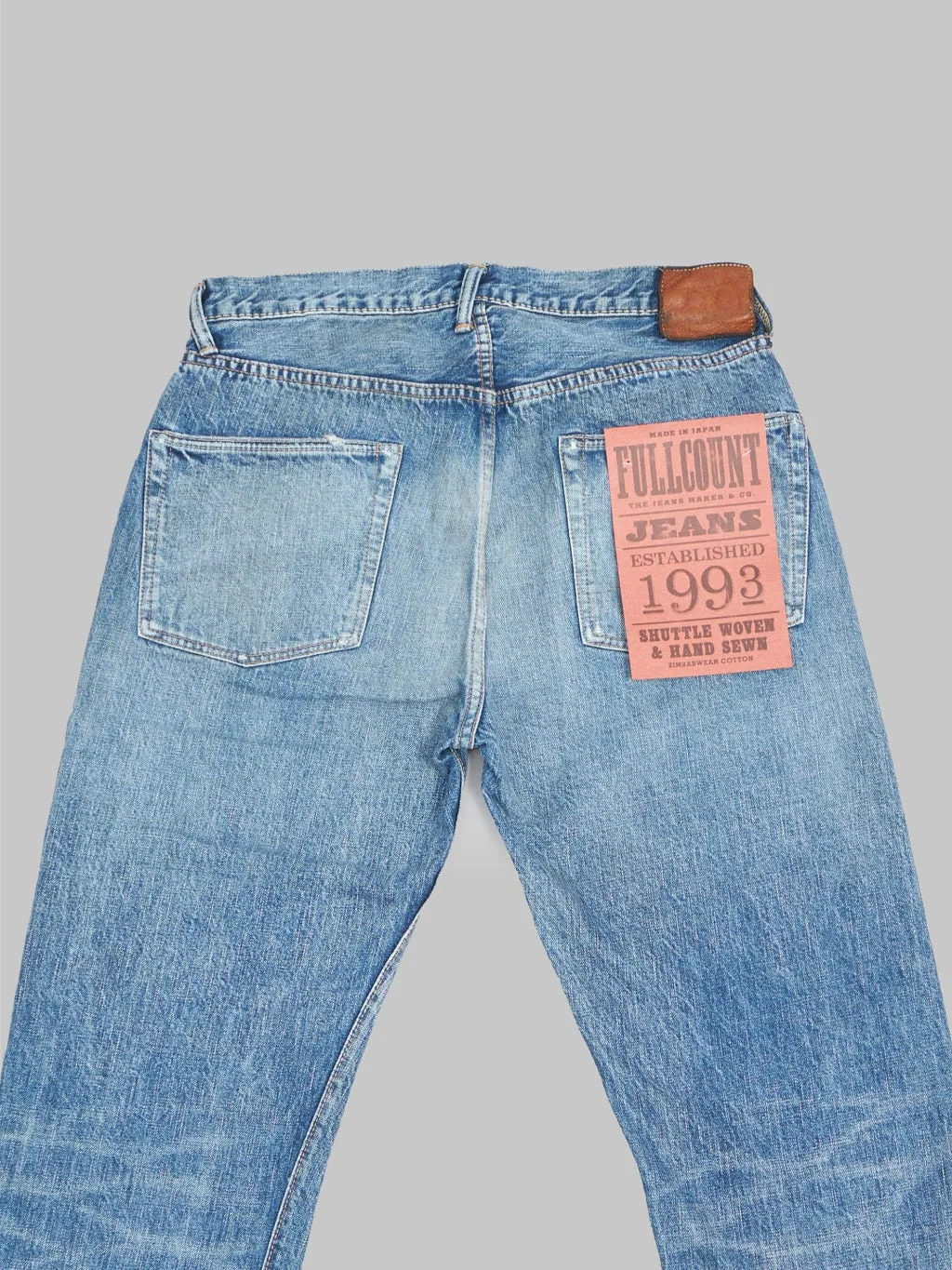 Fullcount 1103 13.7oz Dartford Clean Straight Jeans