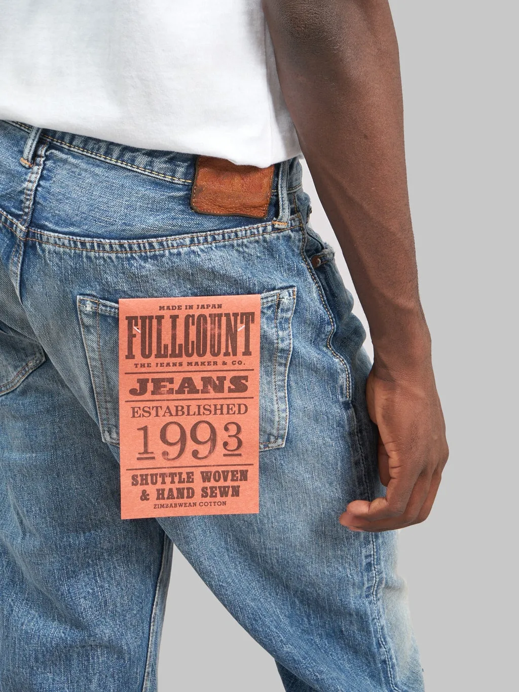 Fullcount 1103 13.7oz Dartford Clean Straight Jeans