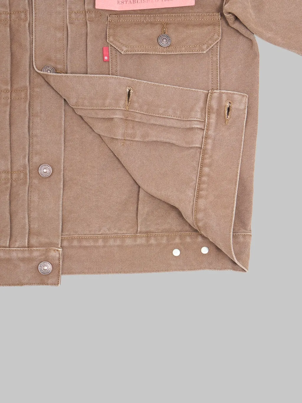 Fullcount 2035 Type 2 Paraffin Canvas Jacket