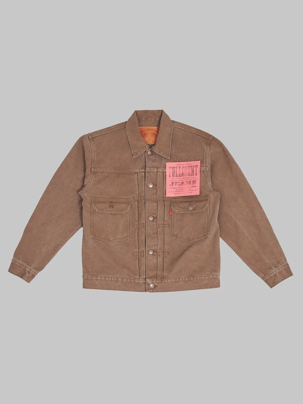 Fullcount 2035 Type 2 Paraffin Canvas Jacket