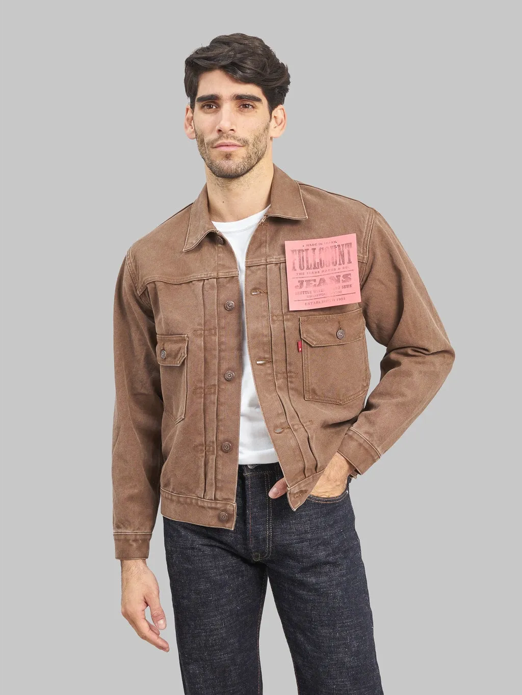 Fullcount 2035 Type 2 Paraffin Canvas Jacket