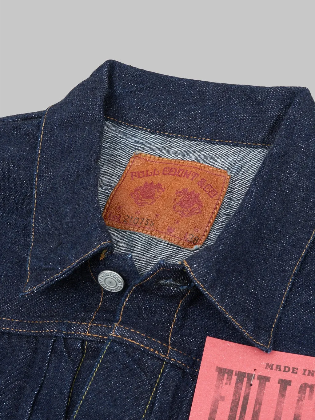 Fullcount 2107SSW 11.5oz Type I Denim Jacket (Super Smooth)