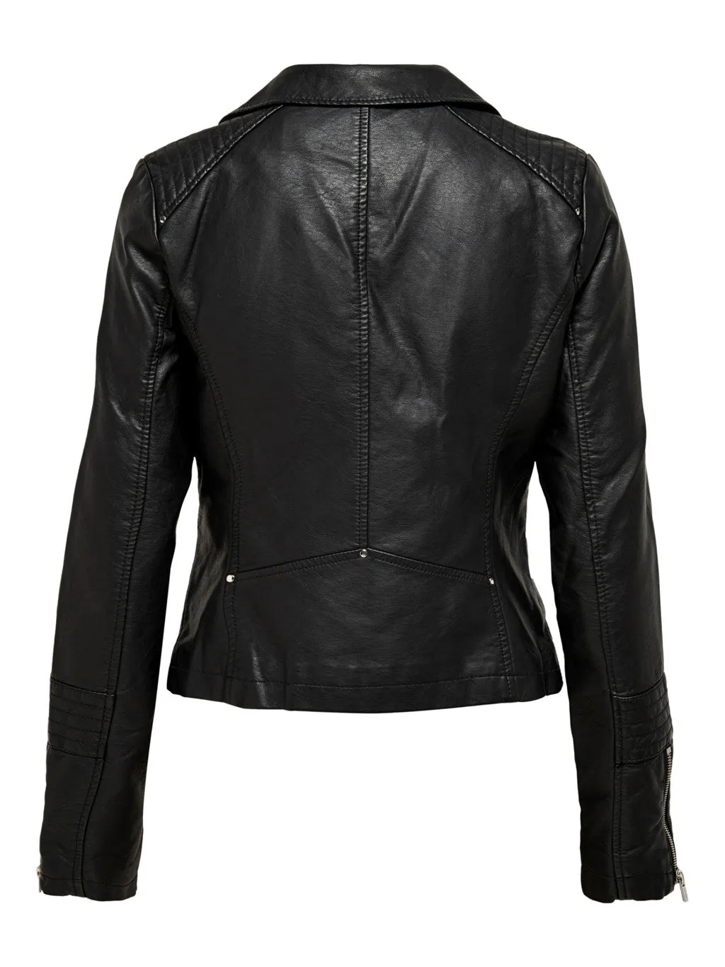 Gemma Black Biker Jacket