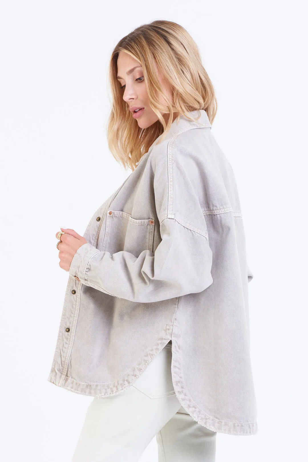 Gina Denim Shirt Jacket