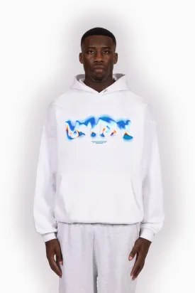 GLUE WHITE HOODIE