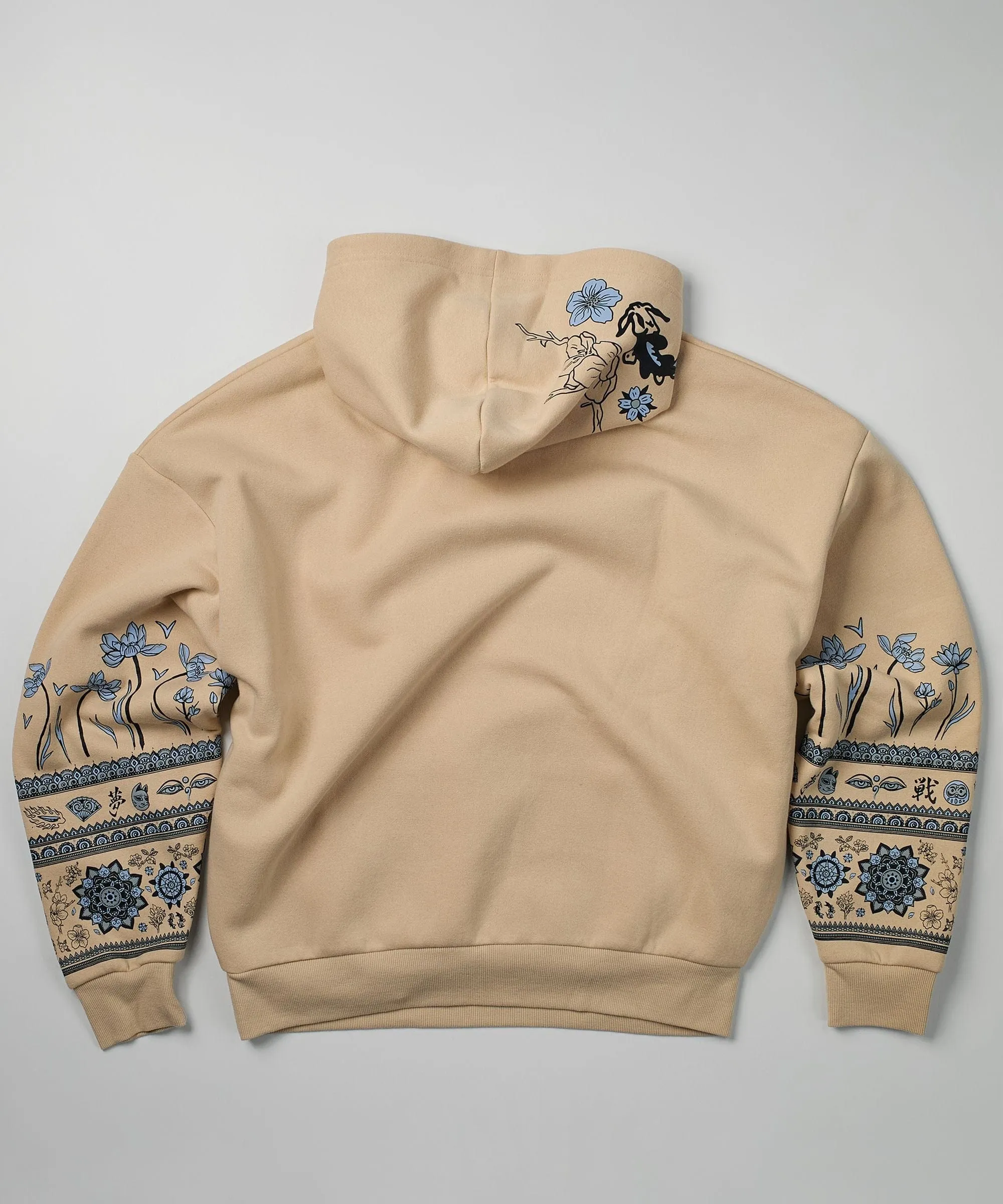 Guardian Embroidered Hoodie - Khaki