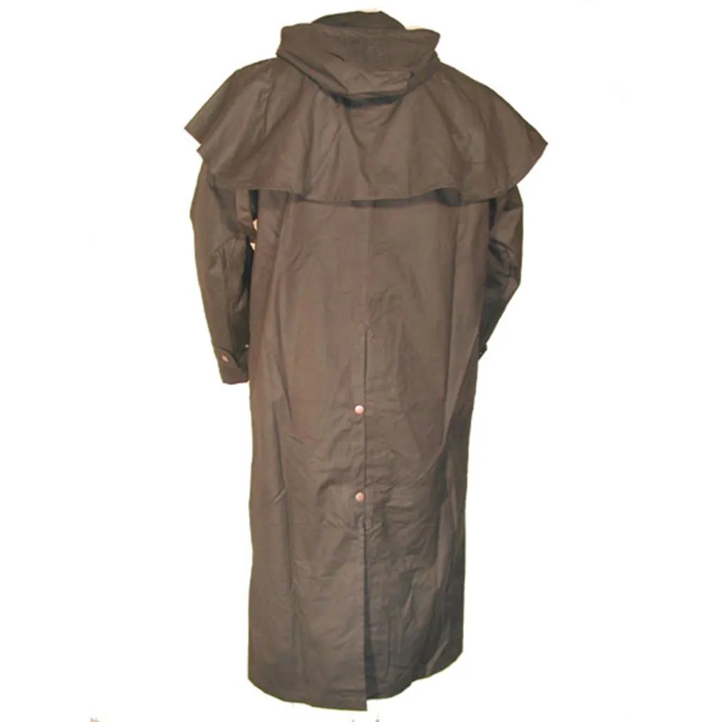 Hooded Storm Coat in Brown