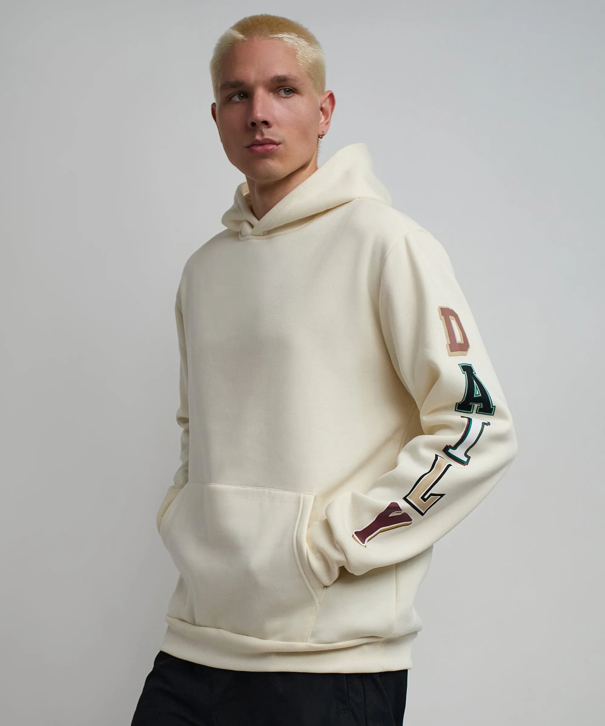 Hustle Daily Hoodie - Cream